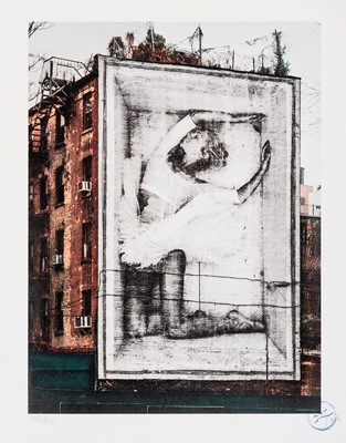 Lot 152 - JR (French 1983-), 'Ballet, Ballerina In Crate, East Village, New York City, 2015', 2019