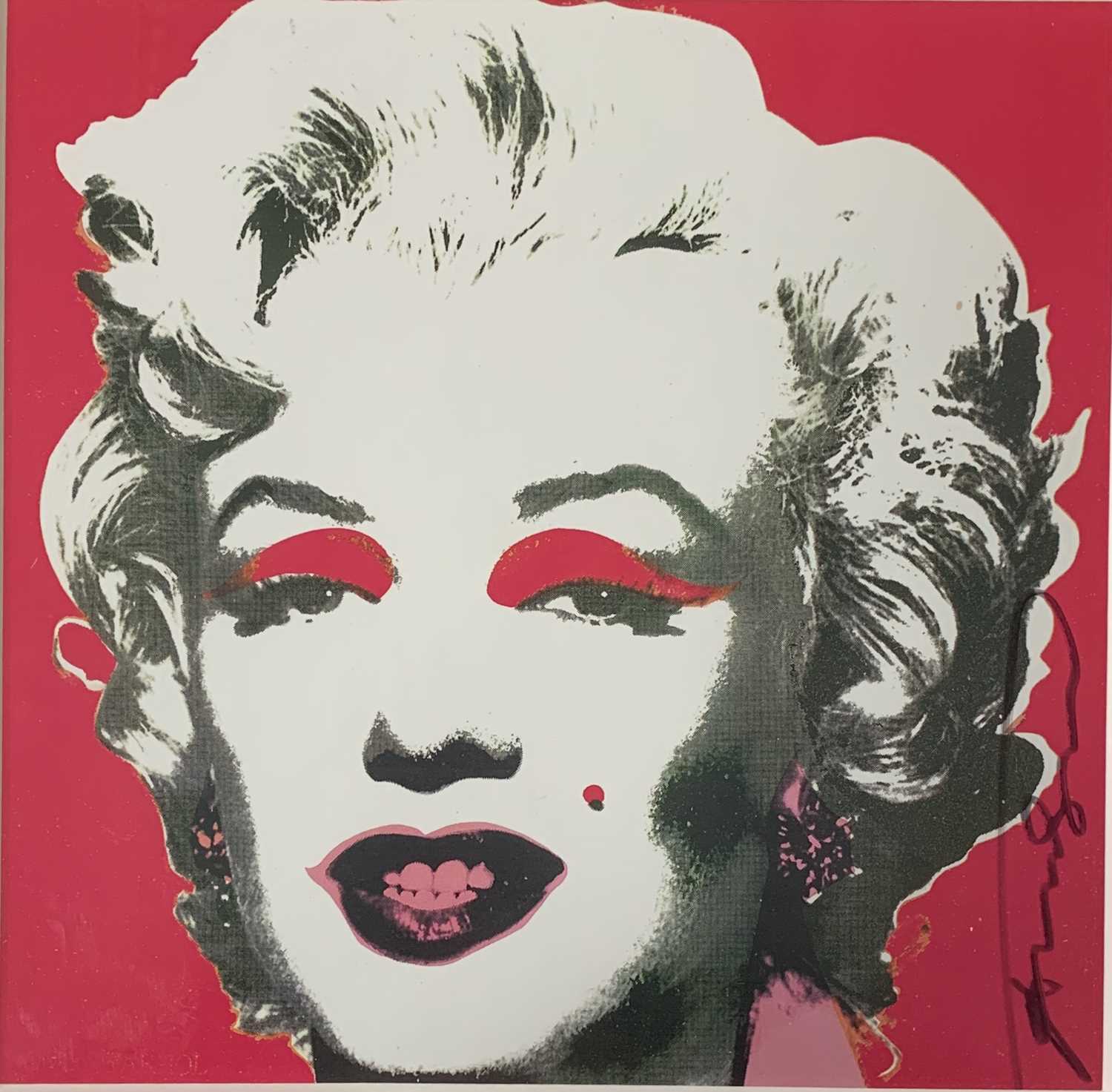 Lot 219 - Andy Warhol (American 1928-1987), 'Marilyn Monroe Castelli Graphics Invitation', 1981