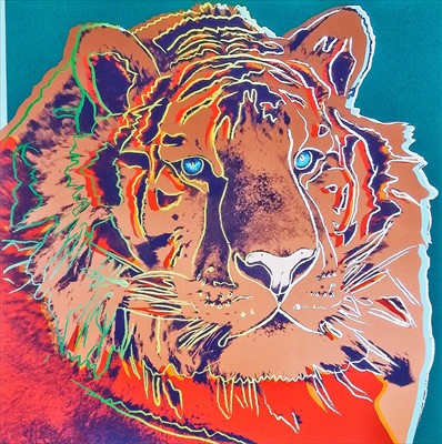 Lot 220 - Andy Warhol (American 1928-1987), 'Siberian Tiger, from Endangered Species', 1983