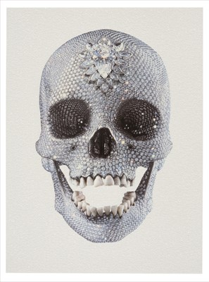 Lot 232 - Damien Hirst (British 1965-), 'For The Love Of God (White)', 2011