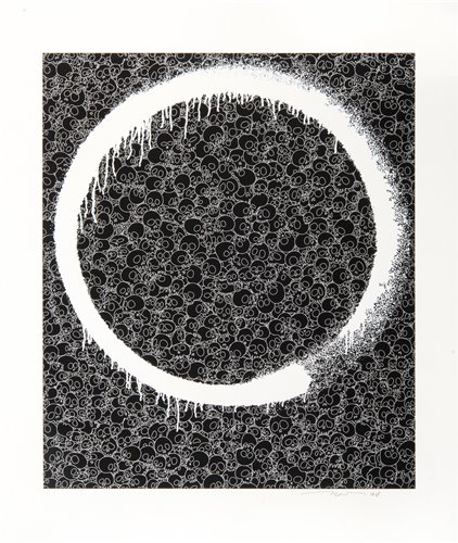 Lot 426 - Takashi Murakami (Japanese b.1962), 'Enso: Facing The Pitch-Black Void', 2018