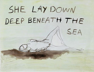 Lot 86 - Tracey Emin (British 1963-), 'She Lay Down', 2011