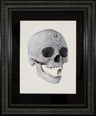 Lot 24 - Damien Hirst (British 1965-), 'For The Love Of God (3/4)', 2011