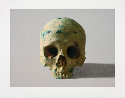 Lot 27 - Damien Hirst (British 1965-), 'Studio Half Skull', 2009