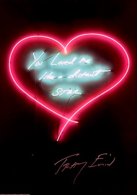 Lot 54 - Tracey Emin (British 1963-), 'You Loved Me Like A Distant Star', 2016