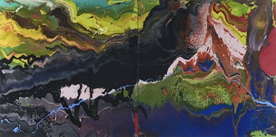 Lot 34 - Gerhard Richter (German 1932-),  ‘Flow (P16)’, 2016