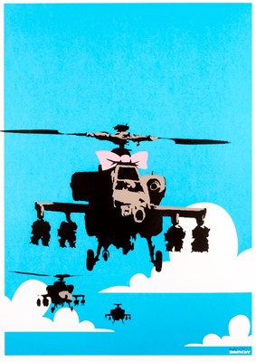 Lot 78 - Banksy (British 1974-), 'Happy Choppers', 2003