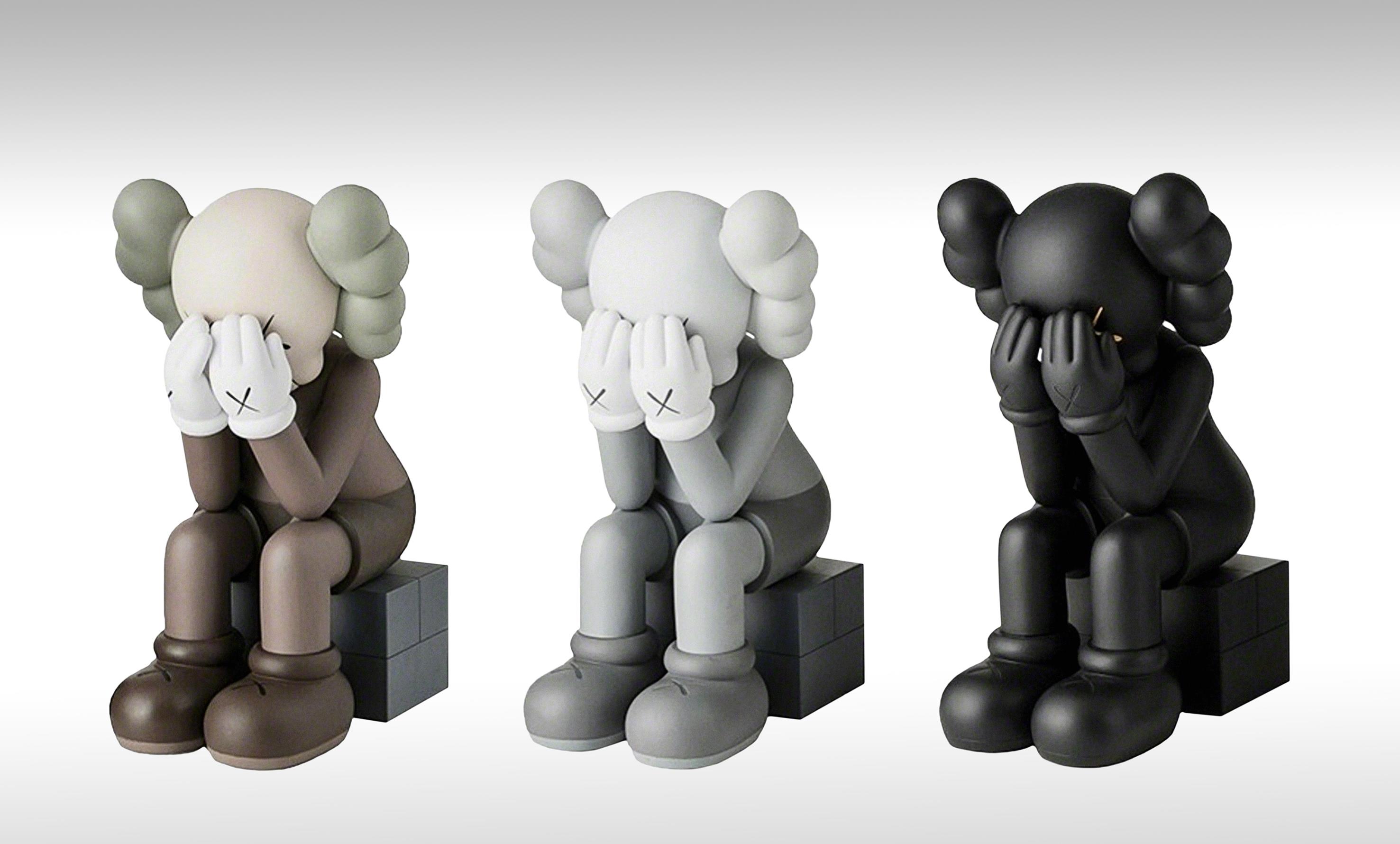 KAWS (1974) Ladrillo de oso Takara, 2007 3,5 × 1,9 × 1 …