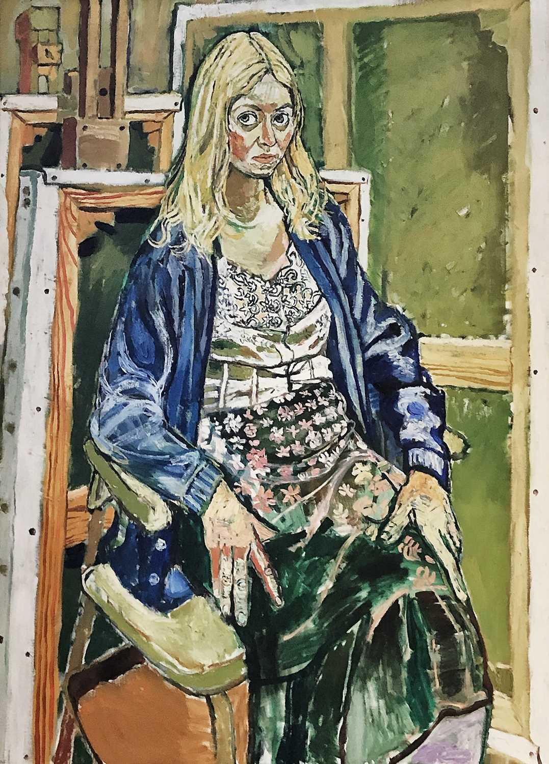 Lot 217 - John Randall Bratby RA (British 1928-1992), 'Rosie', circa 1970