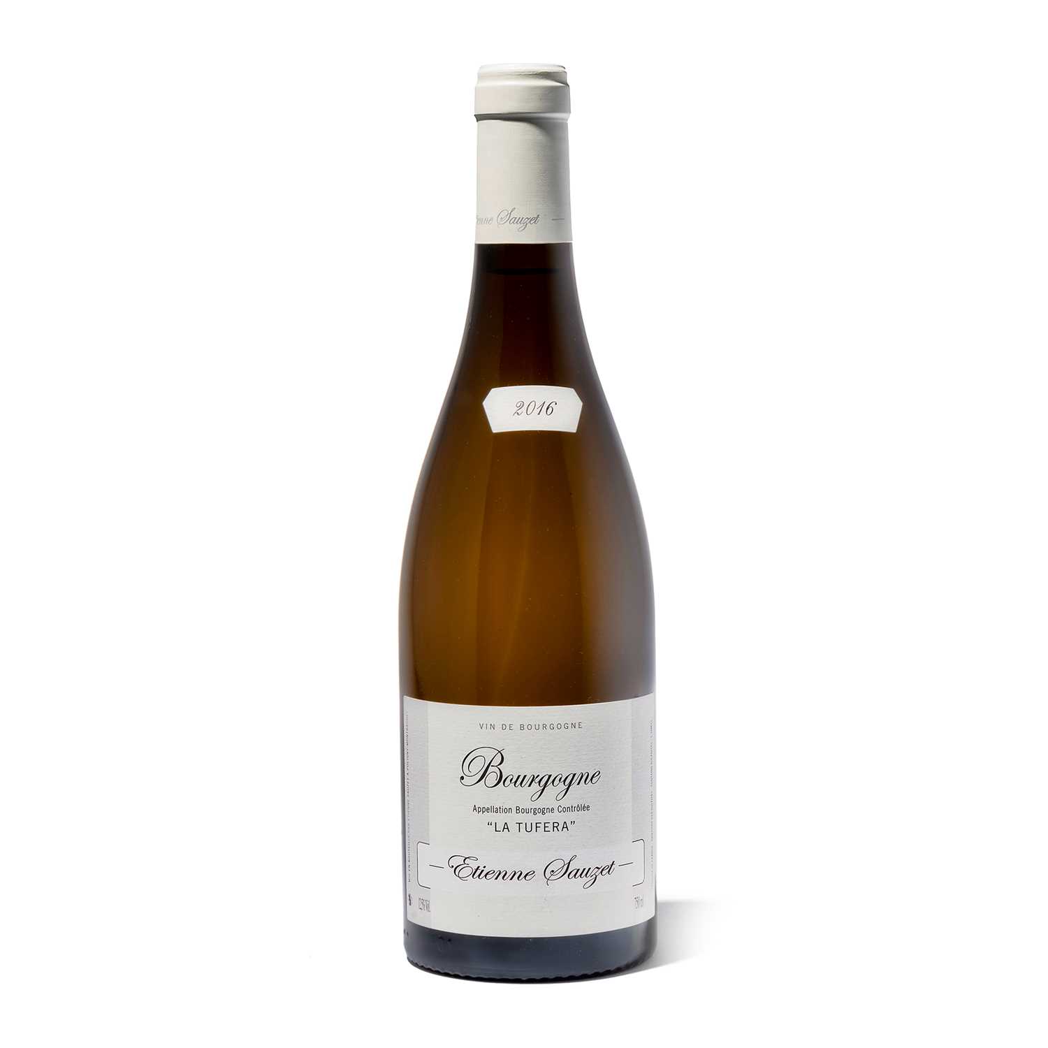 Lot 128 - 12 bottles 2016 Bourgogne Blanc La Tufera Sauzet