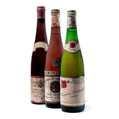 Lot 195 - 5 bottles Mixed German Wines