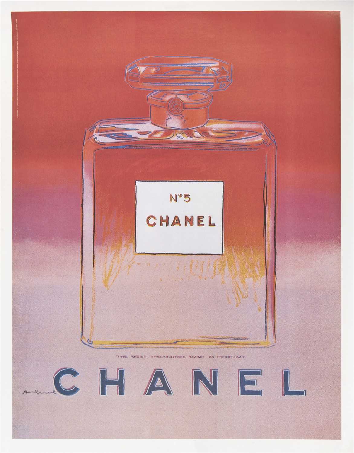 Lot 5 - Andy Warhol (American 1928-1987), 'Chanel No.5', 1997