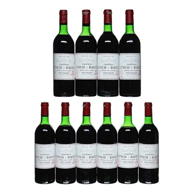 Lot 85 - 10 bottles 1983 Ch Lynch Bages