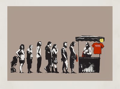 Lot 305 - Banksy (British 1974-), 'Festival (AP Brown Colourway)', 2006