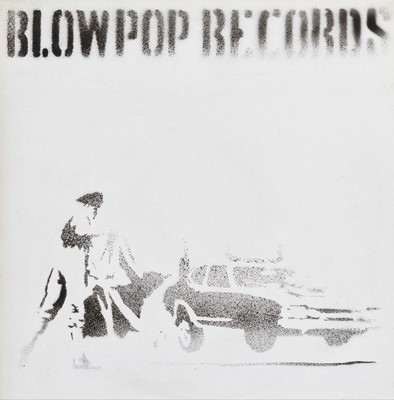 Lot 244 - Banksy (British 1974-), ‘Blowpop Records’, 1999
