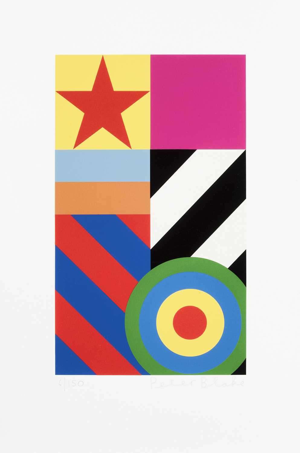 Lot 229 - Peter Blake (British 1932-), 'Dazzle', 2016