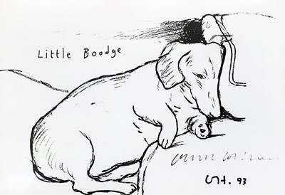 Lot 26 - David Hockney (British 1937-), 'Little Boodge', 1993