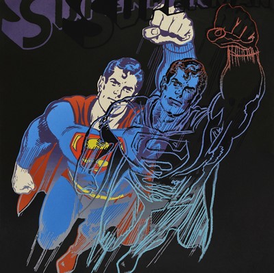 Lot 185 - Andy Warhol (American 1928-1987), 'Superman, from Myths', 1981