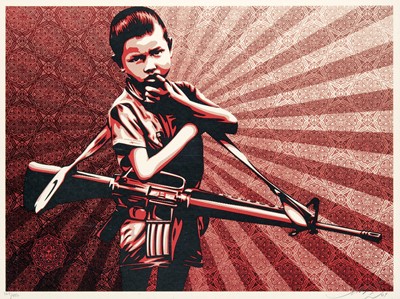 Lot 173 - Shepard Fairey (American 1970-),  ‘Duality Of Humanity 5', 2009