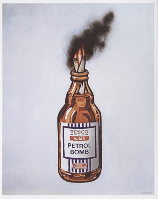 Lot 102 - Banksy (British 1974-), ‘Tesco Value Petrol Bomb’, 2011
