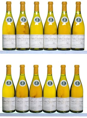 Lot 146 - 12 bottles 2000 Corton Charlemagne L Latour