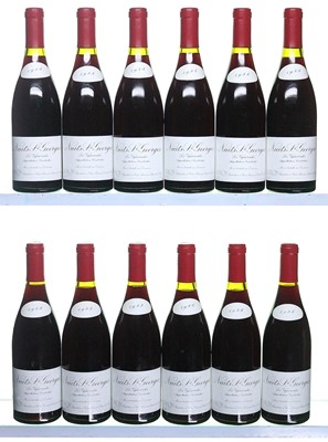 Lot 92 - 12 bottles 1988 Nuits St-Georges Les Vignes Rondes Leroy