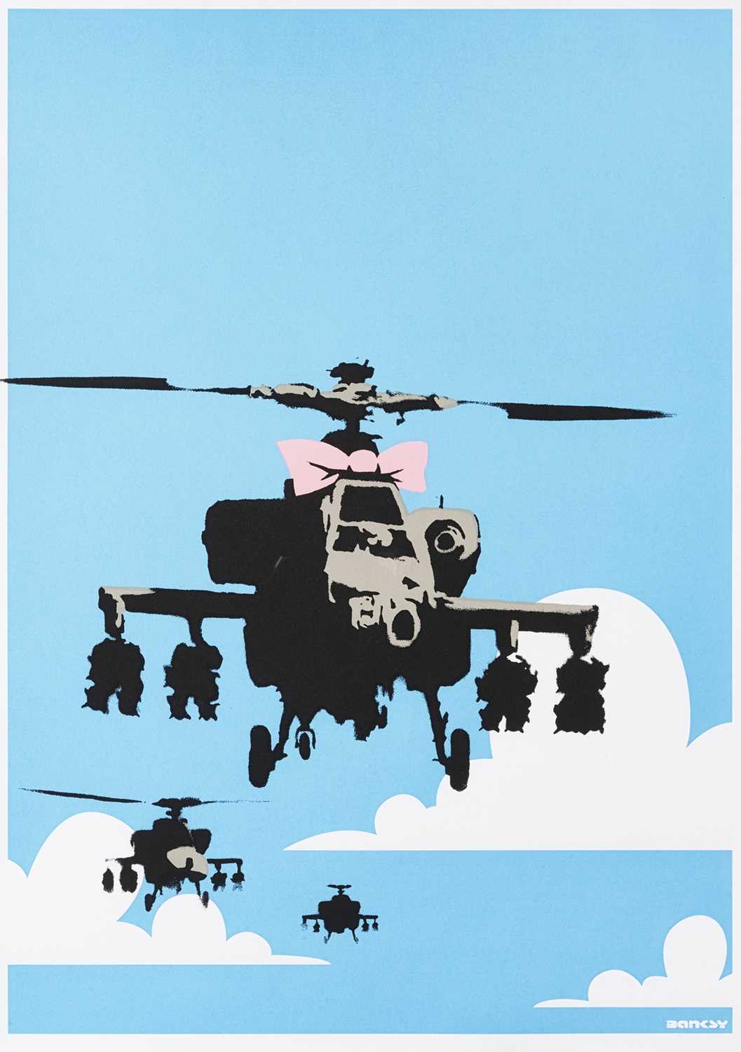 Lot 99 - Banksy (British 1974-), 'Happy Choppers', 2003