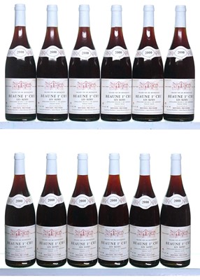 Lot 100 - 12 bottles 2000 Beaune Les Sizies Prunier