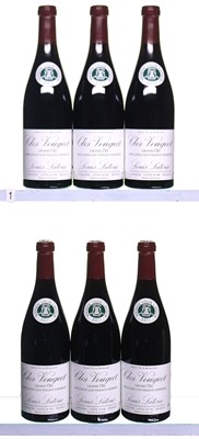 Lot 122 - 6 bottles 2011 Clos Vougeot L Latour