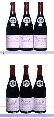 Lot 123 - 6 bottles 2011 Clos Vougeot L Latour