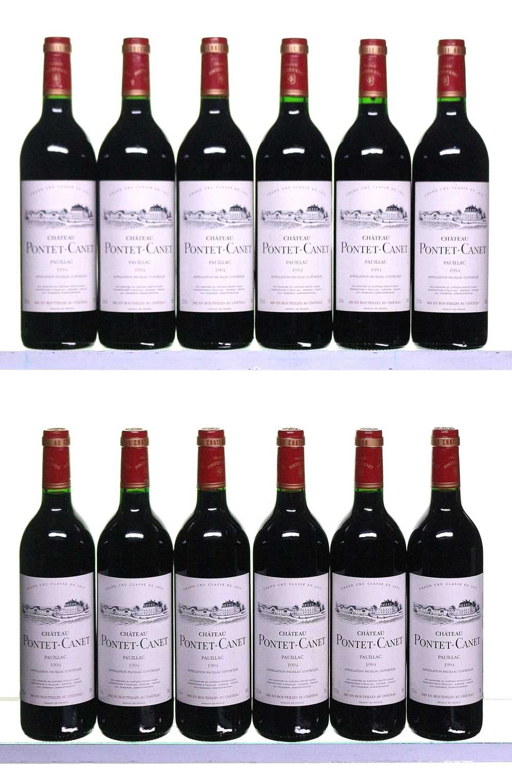Lot 7 - 12 bottles 1994 Chateau Pontet-Canet