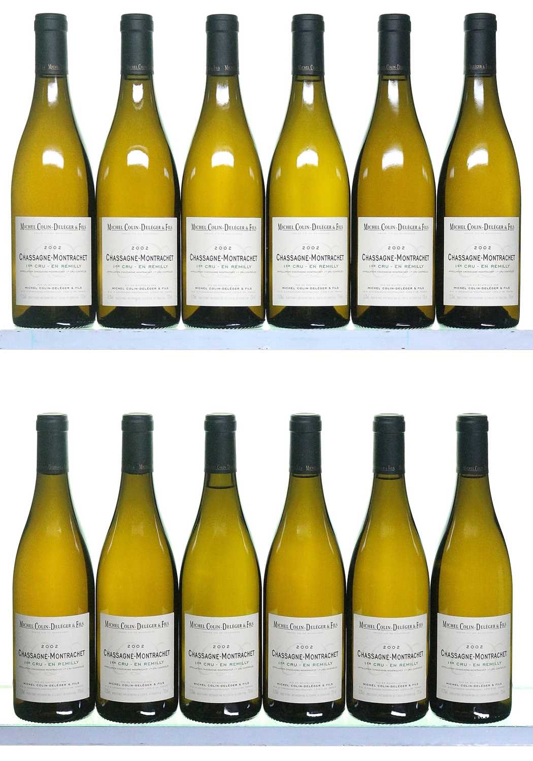 Lot 151 - 12 bottles 2002 Chassagne-Montrachet En Remilly Colin-Deleger