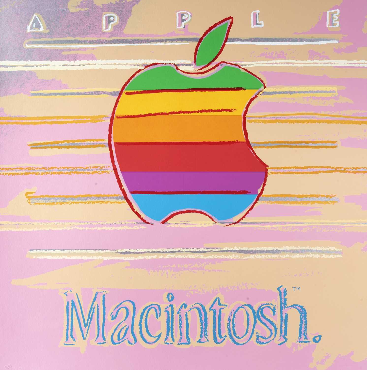 Lot 2 - Andy Warhol (American 1928-1987), 'Apple (Macintosh), from Ads Series', 1985