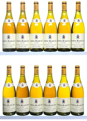 Lot 155 - 12 bottles Chablis Les Clos Droin