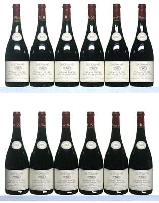 Lot 107 - 12 bottles 2009 Volnay En Cailleret Clos des 60 Ouvrees Pousse d'Or