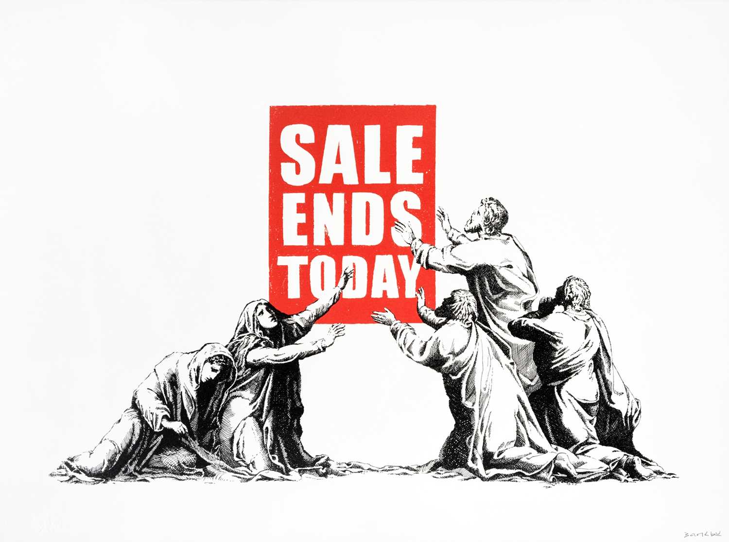 Lot 93 - Banksy (British 1974-), 'Sale Ends (V2)', 2017
