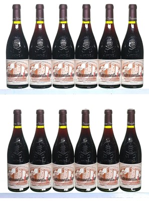 Lot 169 - 12 bottles 2003 Chateauneuf-du-Pape Pierre Usseglio