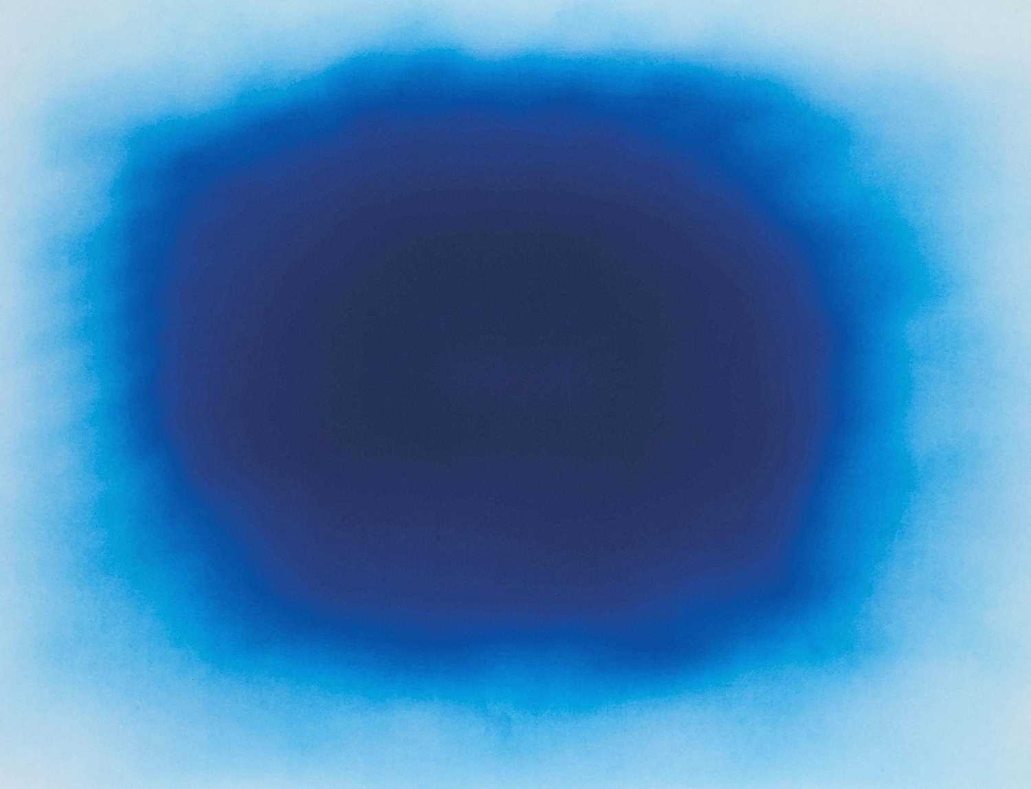 Lot 9 - Anish Kapoor (British 1954-), 'Breathing Blue', 2020