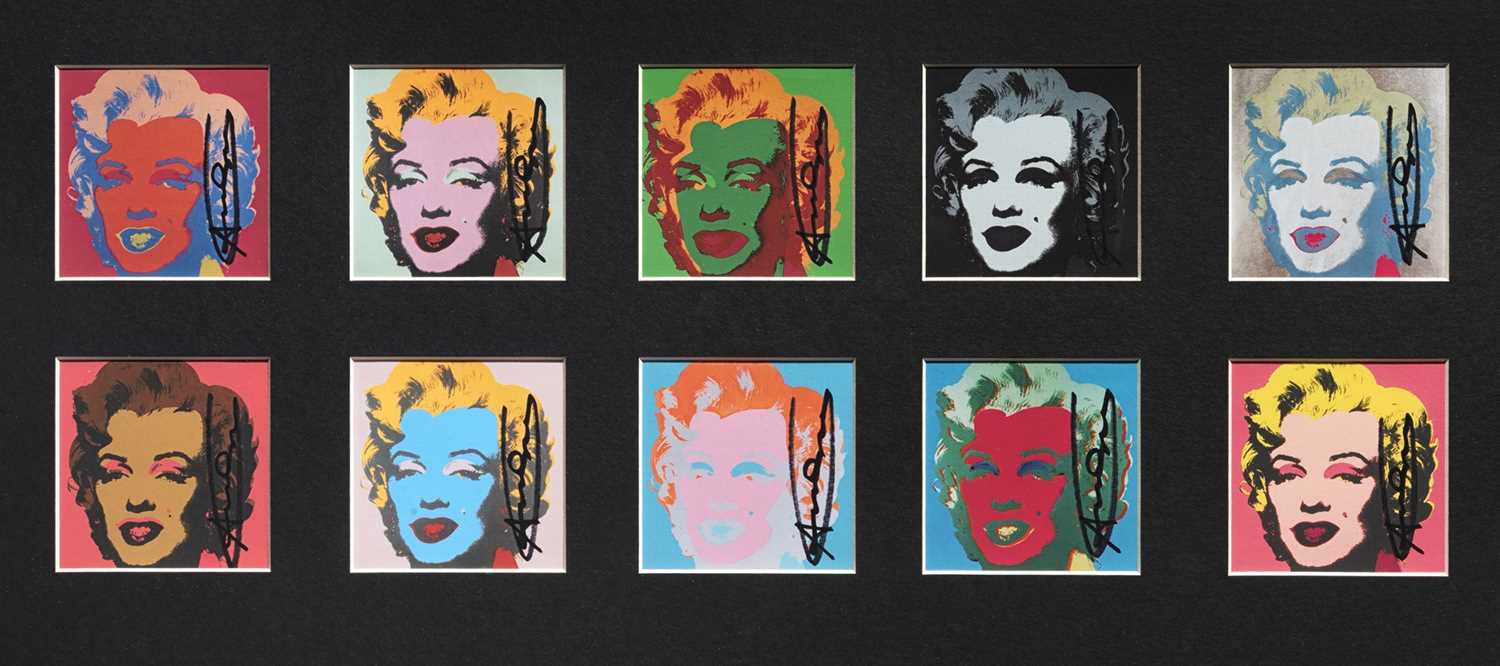 Lot 6 - Andy Warhol (American 1928-1987), 'The 10 Marilyn's', 1967
