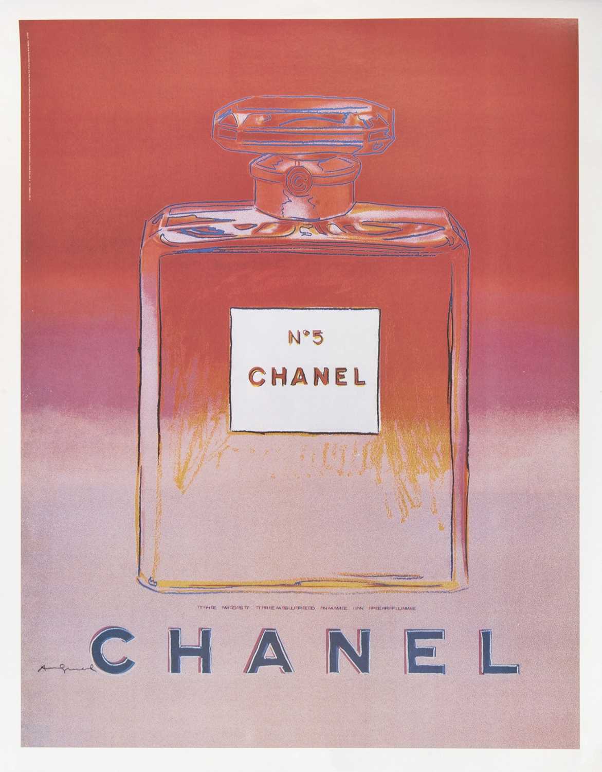 Lot 1 - Andy Warhol (American 1928-1987) 'Chanel No.5', 1997