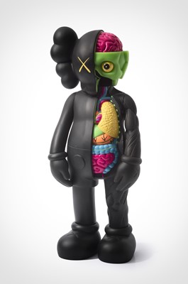 Lot 136 - Kaws (American 1974-), 'Dissected Companion (Black)', 2006