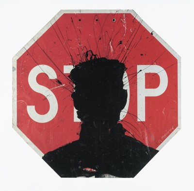 Lot 162 - Richard Hambleton (Canadian 1952-2017), 'Stop Sign', 2018