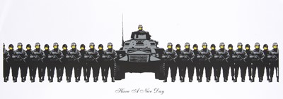 Lot 94 - Banksy (British 1974-), 'Have A Nice Day', 2003