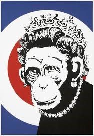 Lot 95 - Banksy (British 1974-), 'Monkey Queen', 2003