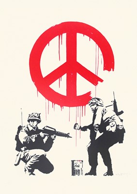 Lot 102 - Banksy (British 1974-), 'CND Soldiers', 2005