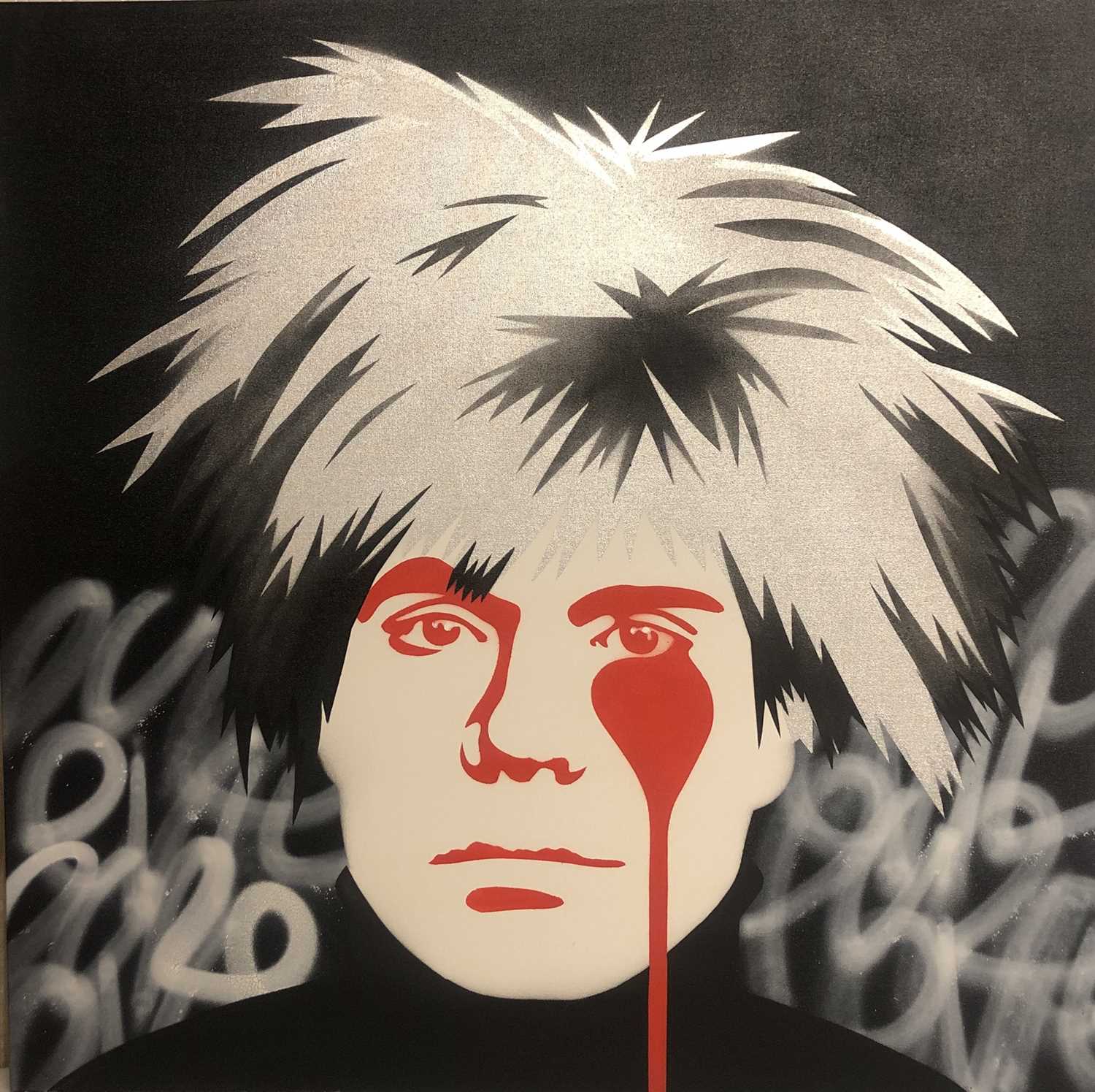 Lot 161 - Pure Evil (British 1968-), 'Andy Warhol's Nightmare', 2014