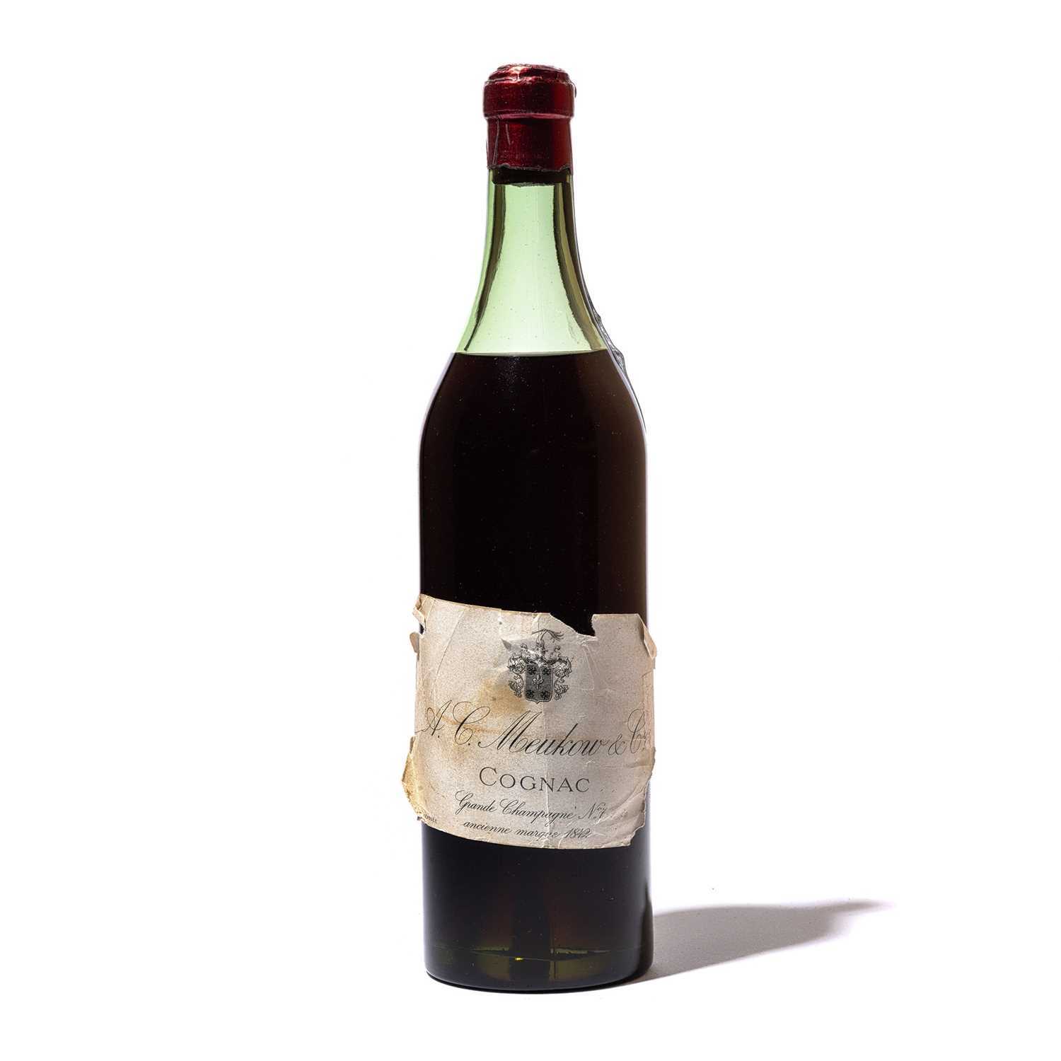 Lot 142 - 1 bottle 1842 A C Meukow & Co Grande Champagne Cognac
