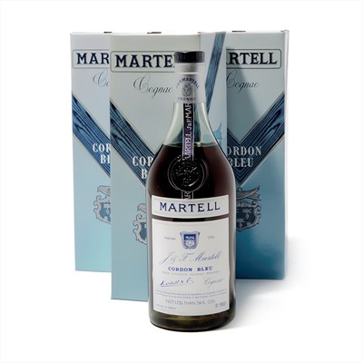 Lot 156 - 3 bottles Martell Cordon Bleu Believed 1960s