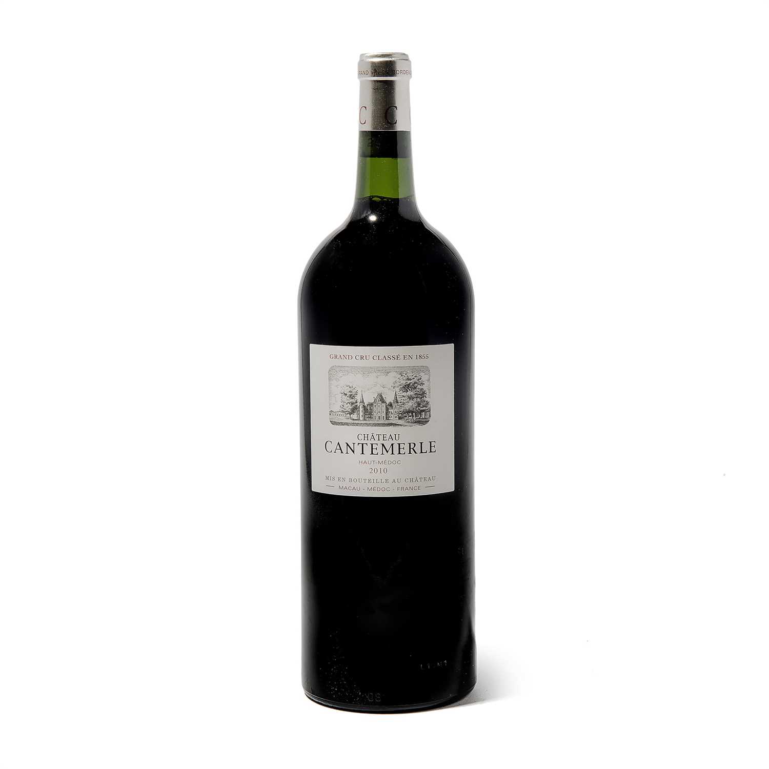 Lot 55 - 6 magnums 2010 Ch Cantemerle