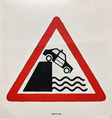 Lot 64 - Banksy (British 1974-), 'Police Car'